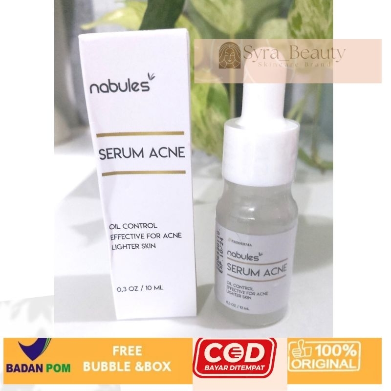 Nebules Serum Acne 10ml /Proderma/Bpom/Original 100%