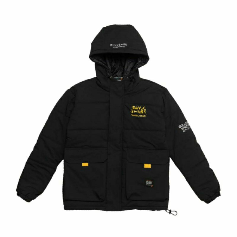 Jaket Distro Pria Jaket Waterproof Anti Air Jaket Original Lokal Brand Bullshirt