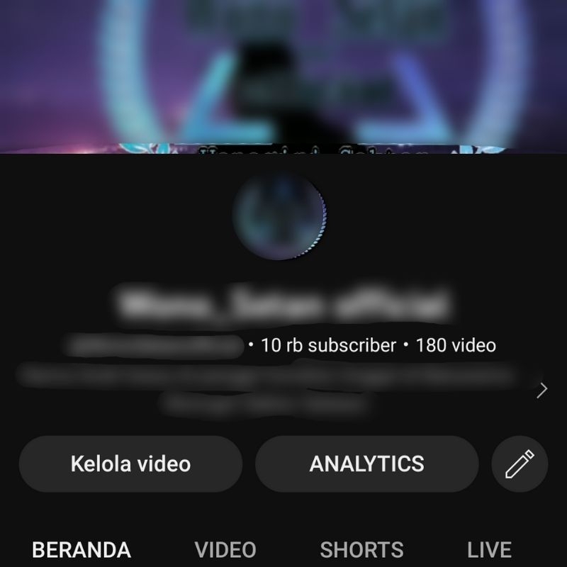 AKUN YOUTUBE 10.000 Subscriber (random) Akun Tahun 2012