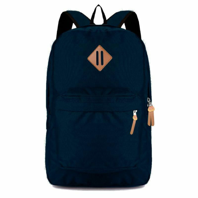 Tas Backpack Ransel Sekolah Pria Wanita Polos Staylish