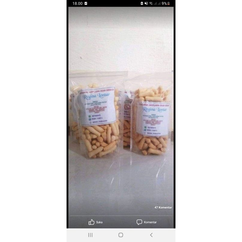 

AMPLANG IKAN JUKAEJA GINA LONTAR