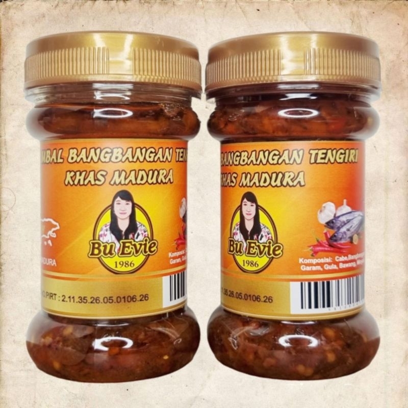 

Sambal Bangbangan Tengiri "Bu Evie" 150 gram