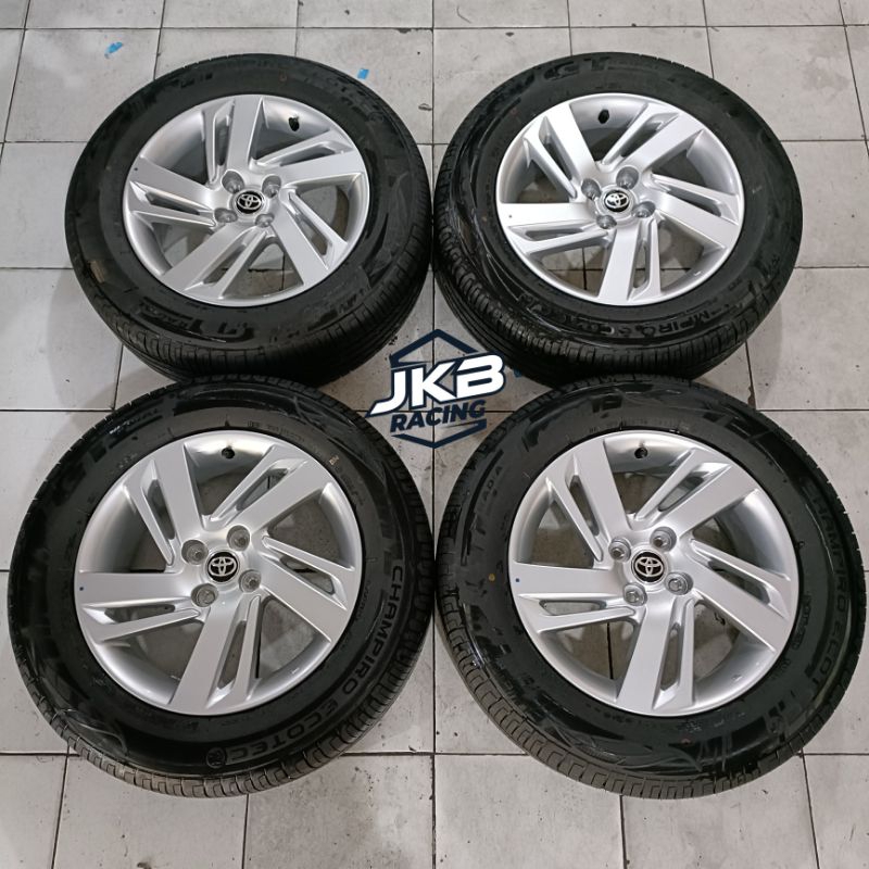 VELG MOBIL BEKAS OEM RAIZE RING 16X6 HOLE 4X100 BAN 205 65 R16