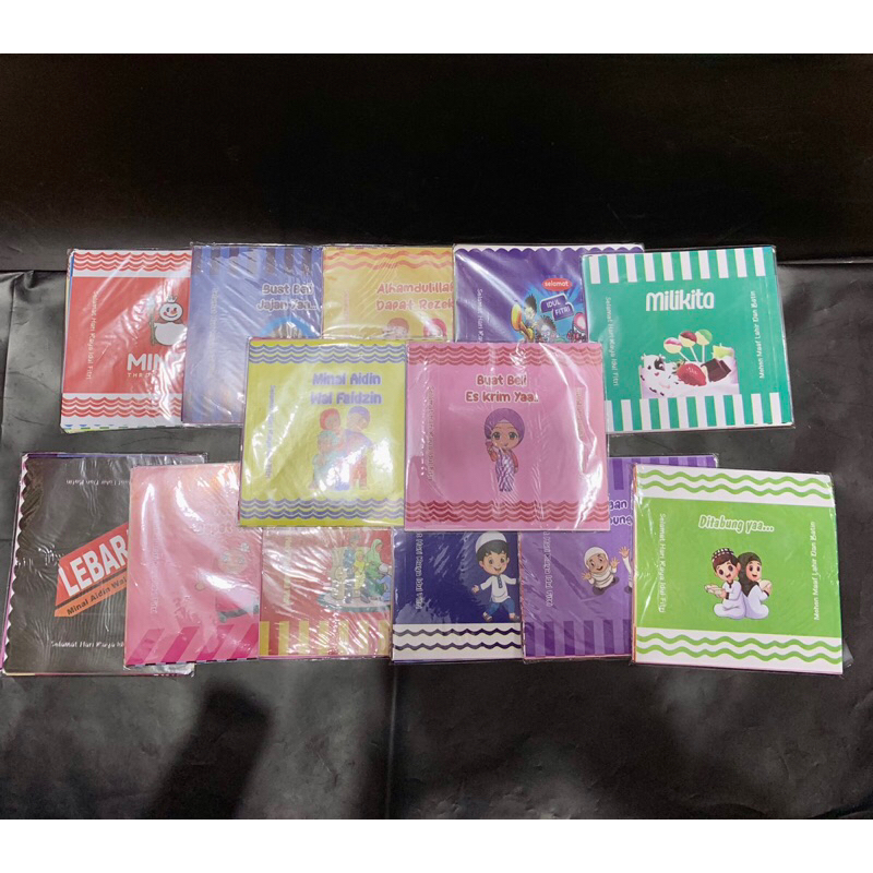 

Amplop Lebaran idul Fitri 2025 isi 25 pcs motif cotton candy lucu Ecobonekaindo