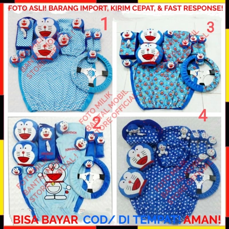 SET CAR SARUNG COVER BANTAL HEADREST SANDARAN KEPALA LEHER JOK TISU TISSU TISUE TISSUE STIR SETIR SA