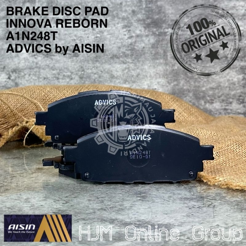 BRAKE DISC PAD - KAMPAS REM DEPAN INNOVA REBORN / VENTURER ADVICS by AISIN