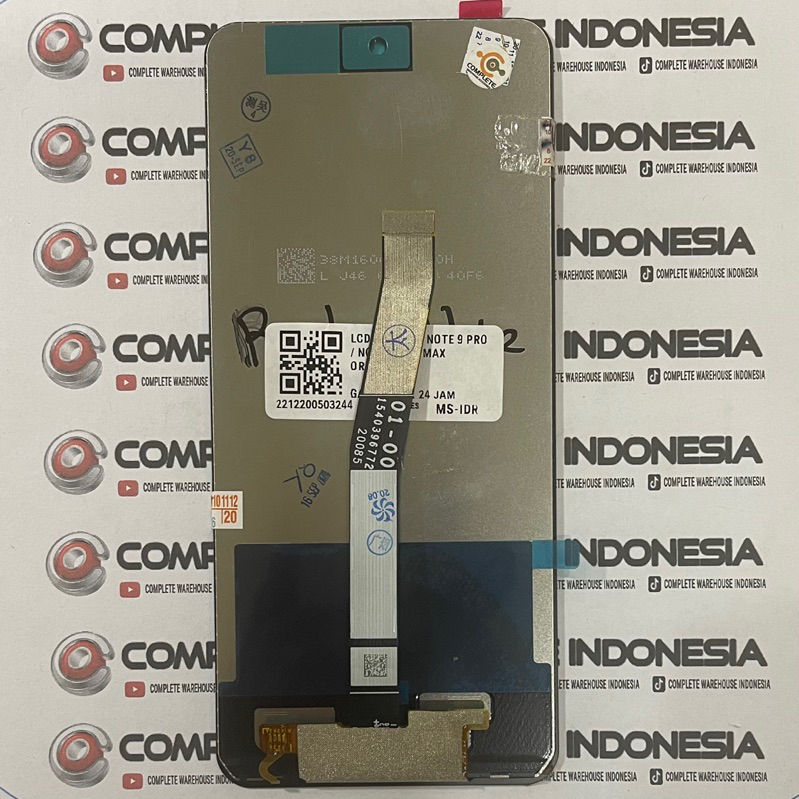 [3244] LCD TOUCHSCREEN REDMI NOTE 9 PRO | LCD REDMI NOTE 9 PRO / REDMI NOTE 9S ORIGINAL