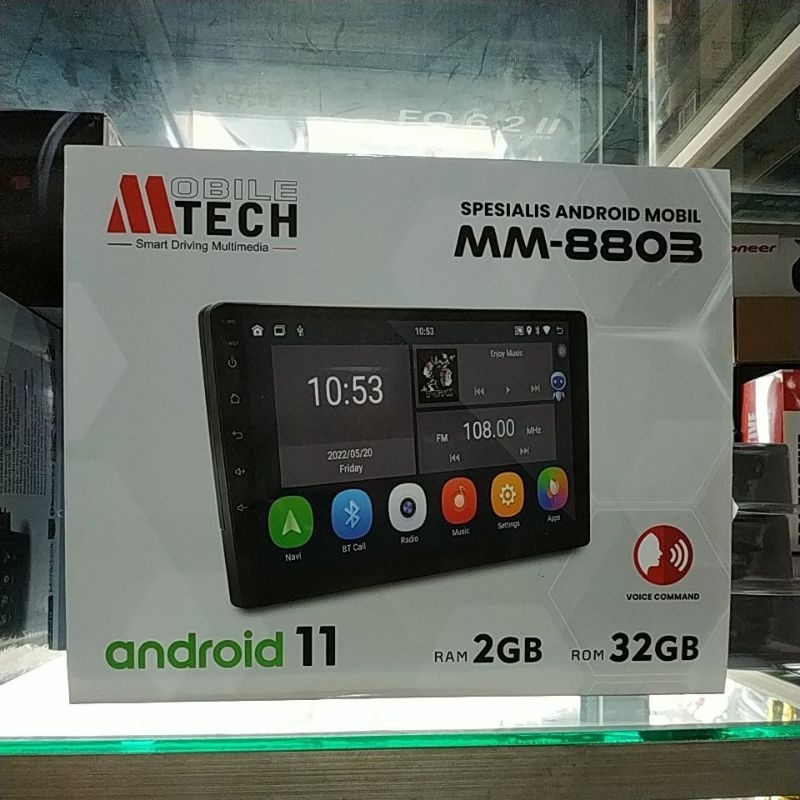 Head unit android mtech mm8803 - tv android mtech 9 inch & 10 inch ram 2 rom 32