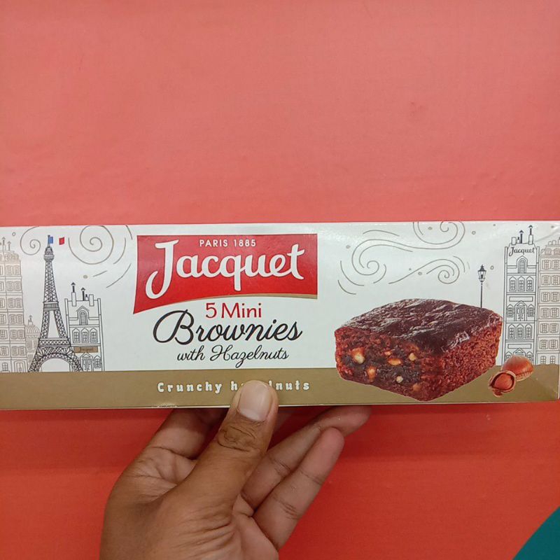 

jacquet mini brownies with hazelnut 150gr