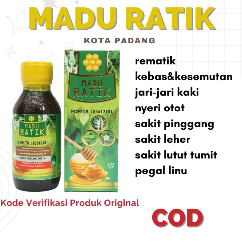 Madu Ratik - Herbal Asam Urat Rematik Serta Nyeri Sendi Kesemutan Jari Jari Kaku Sakit Pinggang