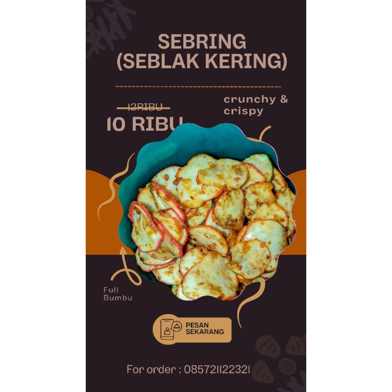 

Sebring (Seblak kering)