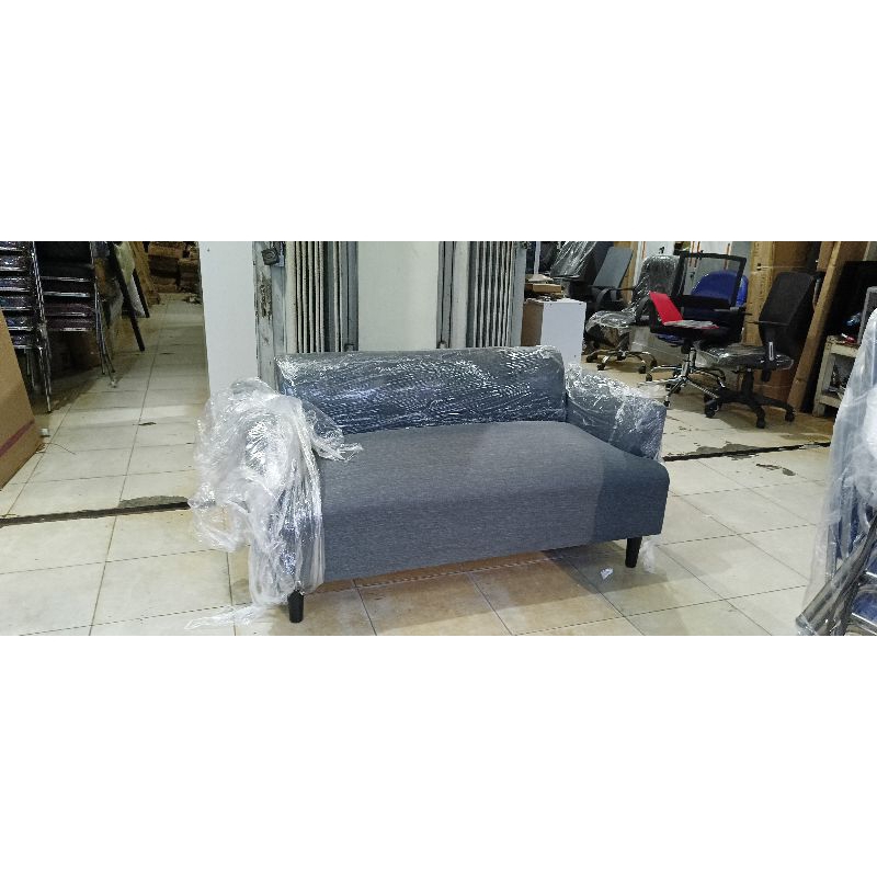 sofa dudukan 2 knockdown abu2lokasi antar kota Balikpapan saja