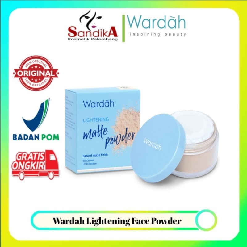 WARDAH Lightening Matte Powder / Loose Powder 20gr