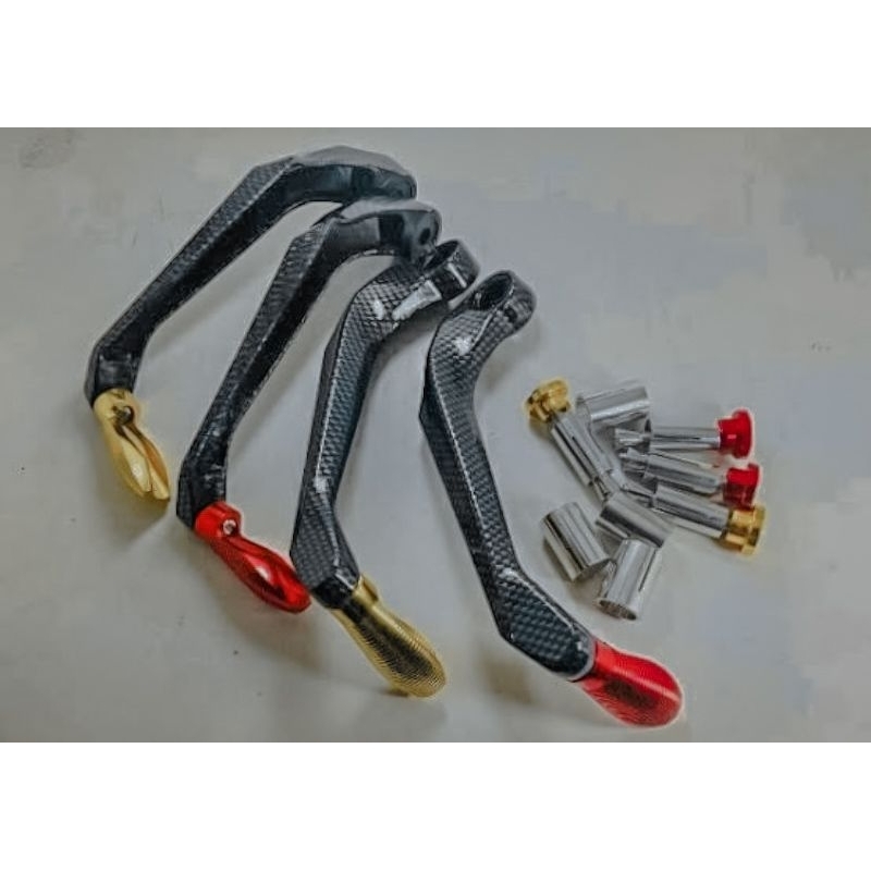 handguard proguard sabit motif karbon carbon ninja250fi ninja250old CBR250RR R25 R15 CBR150 GSX150