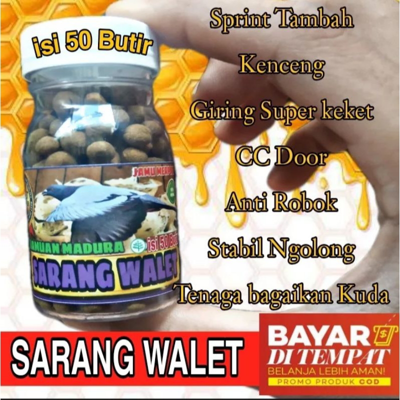 JAMU MERPATI KLENCENG SARANG WALET extra power speed doping merpati kolong los door jamu setut stut 