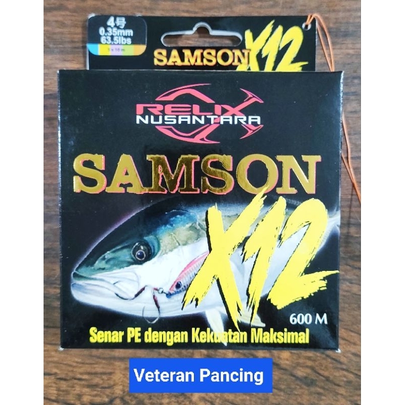 PE Relix Samson X12 PE4 - 600m