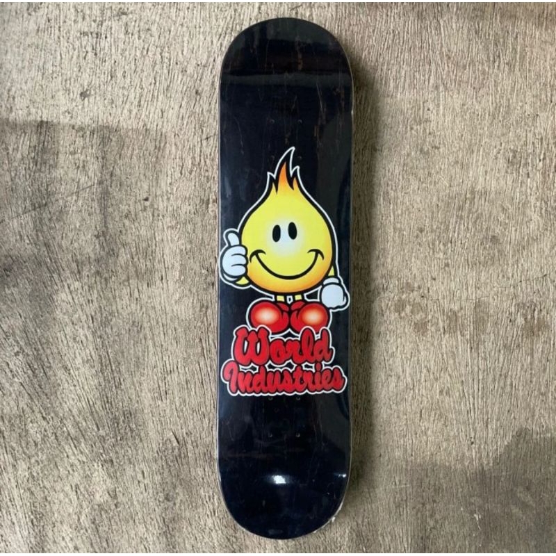Skateboard deck world indutries flame boy 7.5 8.0