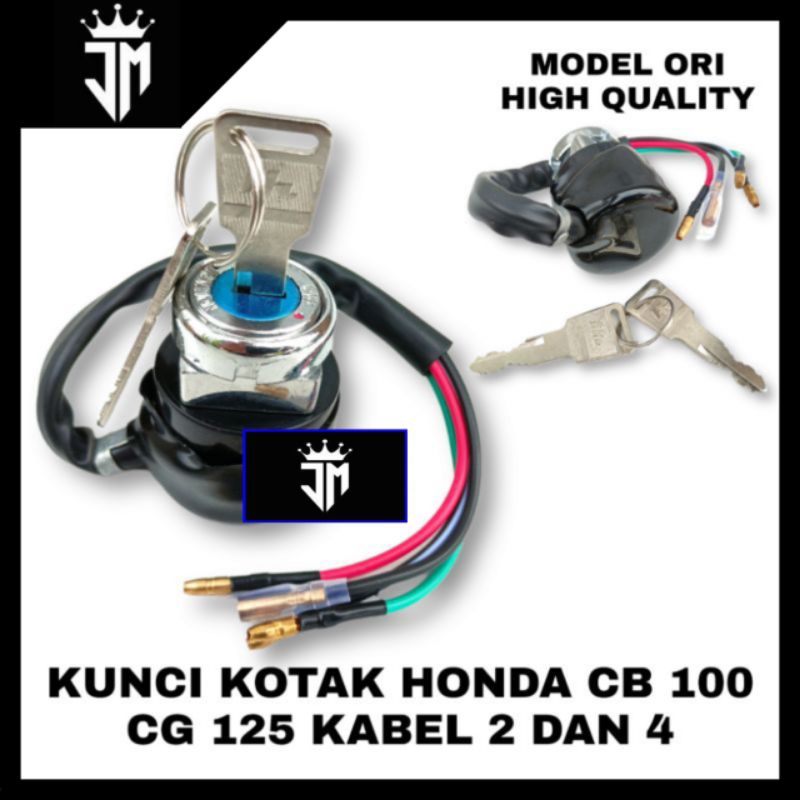 KUNCI KONTAK CB 100 CG 125 KABEL 2 DAN KABEL 4 HIGH QUALITY