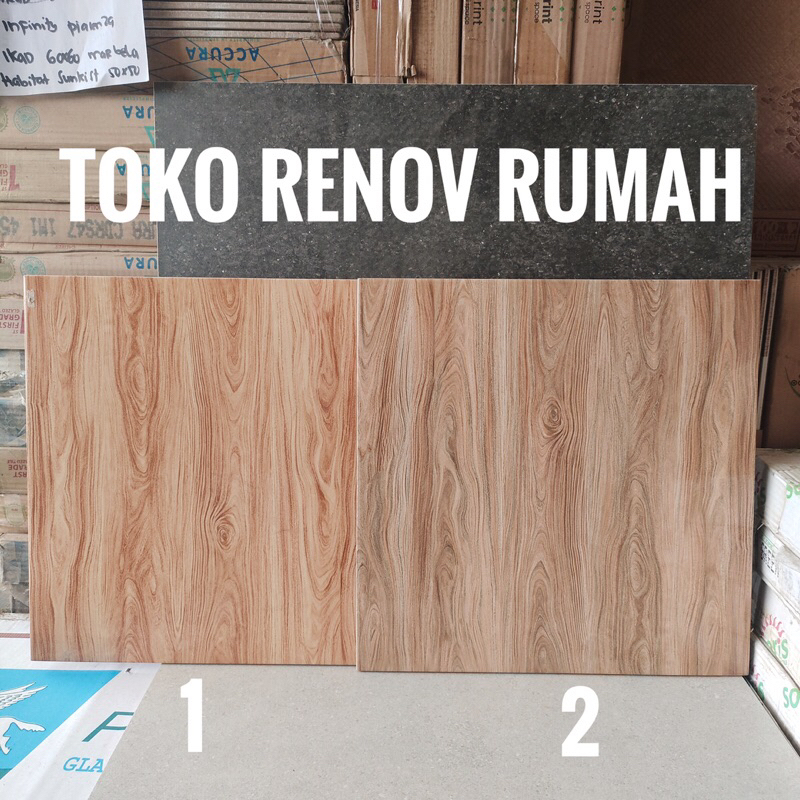 keramik lantai 40x40 motif kayu (mengkilap)/ keramik urat kayu/ keramik motif kayu/ keramik teras/ k