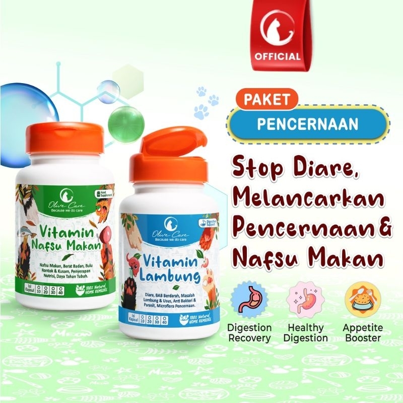 OLIVE CARE PAKET VITAMIN PENCERNAAN