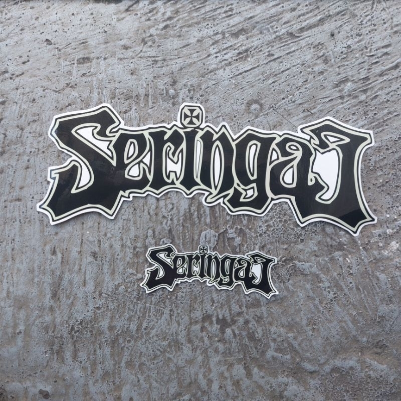 STIKER - SERINGAI - BAND BIG