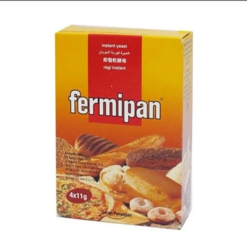 

fermipan ragi instan sachet @ 11g