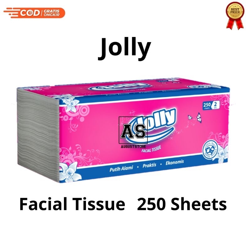 Tissue Jolly 250 Sheet 2 Ply