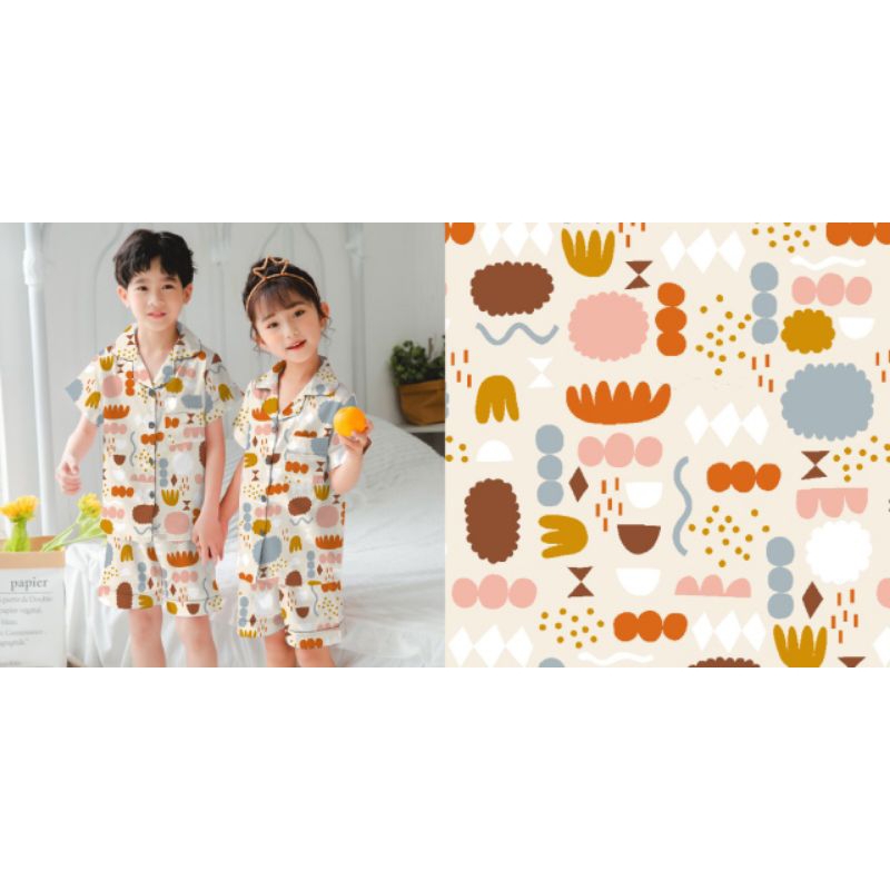 [COD] SETELAN BAJU RAYON UNTUK ANAK 1-6 TAHUN RANDOM MOTIF/ONE SET RAYON ANAK PEREMPUAN LAKI LAKI SETELAN BAJU PANTAI DAN BAJU TIDUR