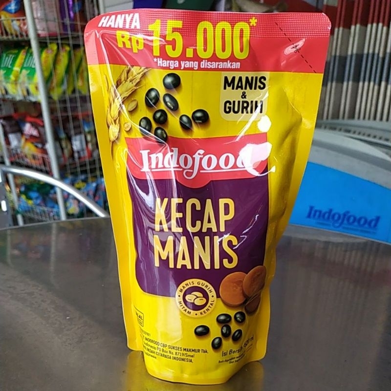 

Kecap Manis Refill Indofood 520ml