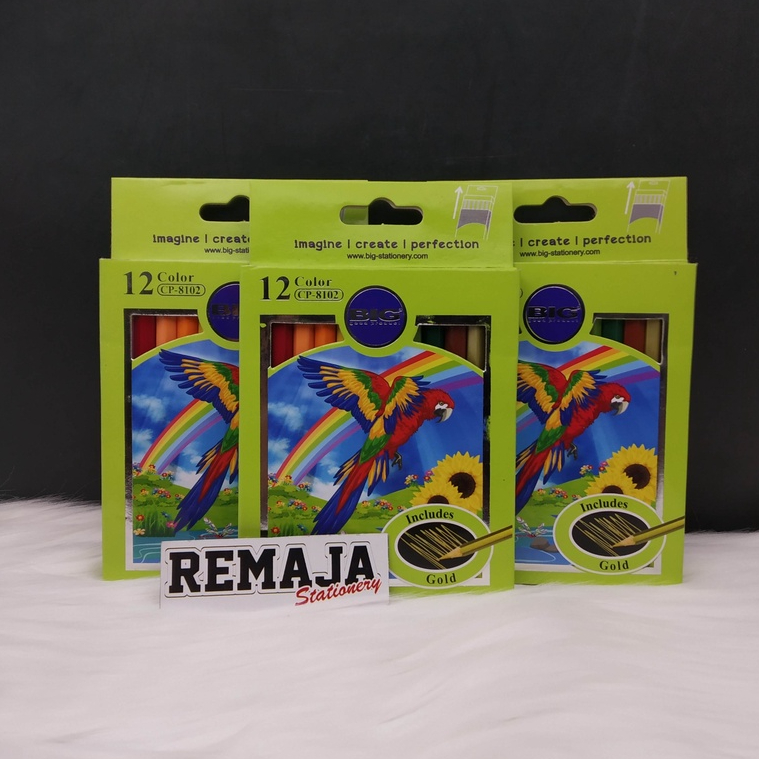 

Pensil Warna BIG 12 Warna Pendek