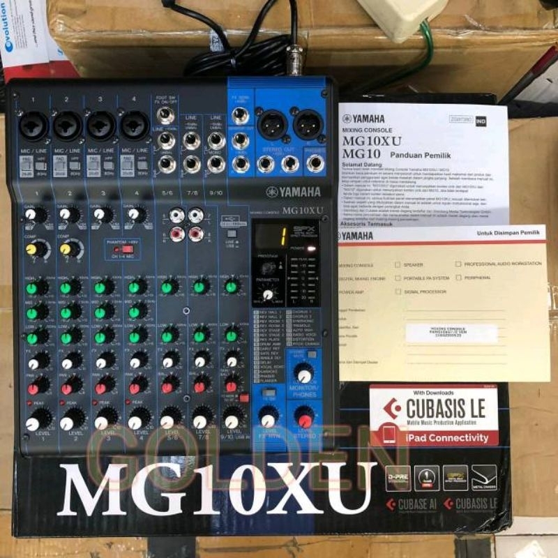 YAMAHA MIXER MG10XU MG10XU ORIGINAL GARANSI RESMI YAMAHA