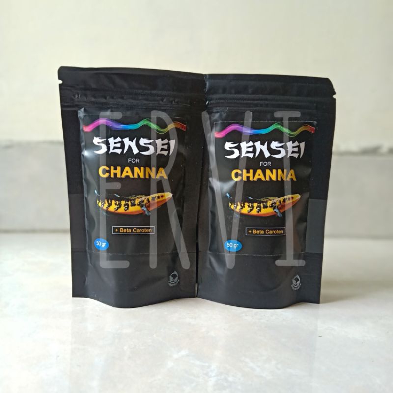 Pelet Channa Yellow / Pelet Predator Yellow - Pelet SENSEI 50 gr