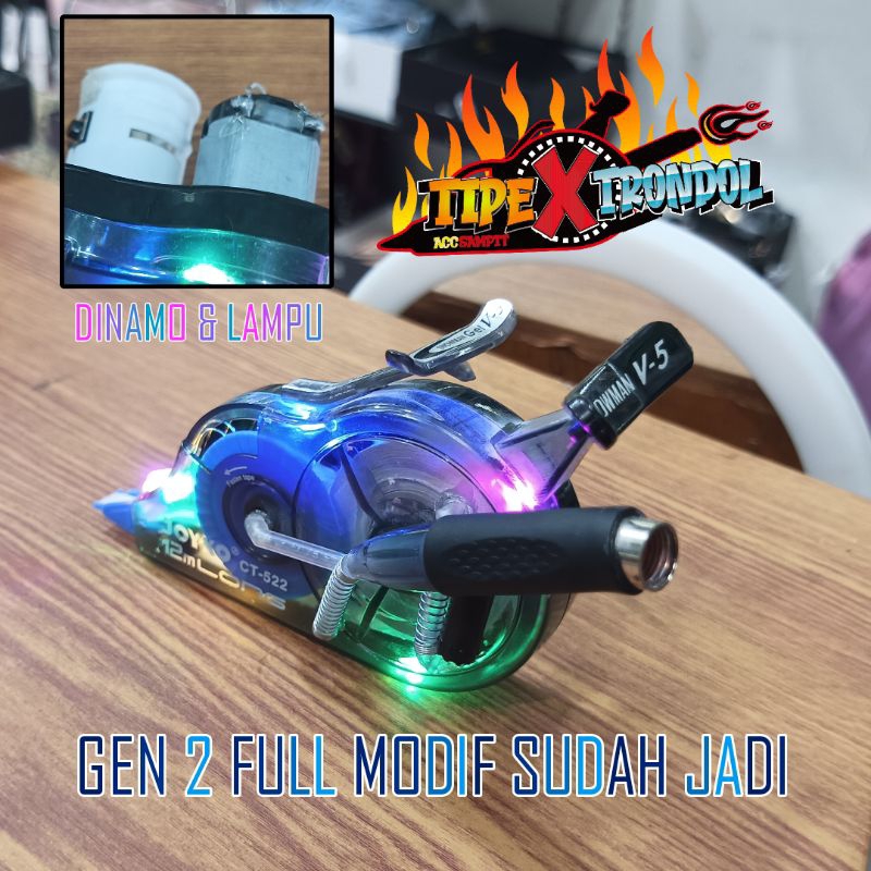 

Tip X Trondol DINAMO Nyala Lampu Gen 2.0 Sudah jadi