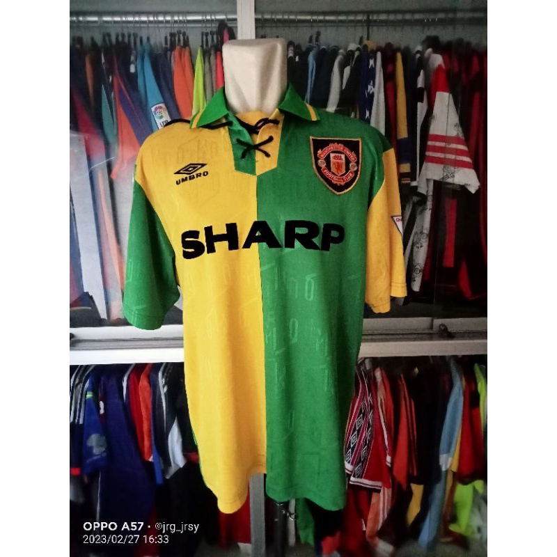 Jersey mu away 1992 vintage