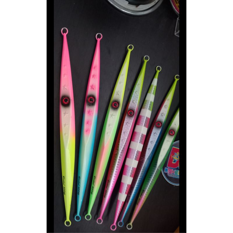 metal jig 400 gram vip star copy