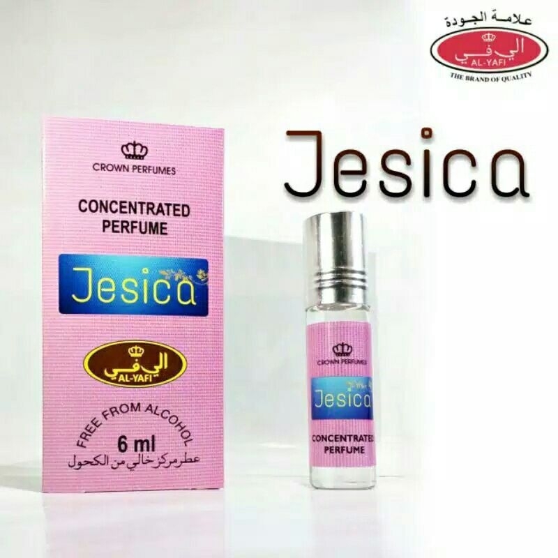 Parfum AL-YAFI JESICA Roll on 6ml - Minyak Wangi non alkohol