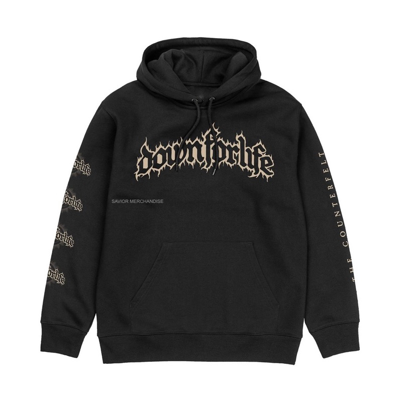 DOWN FOR LIFE - THE COUNTERFELT HOODIE