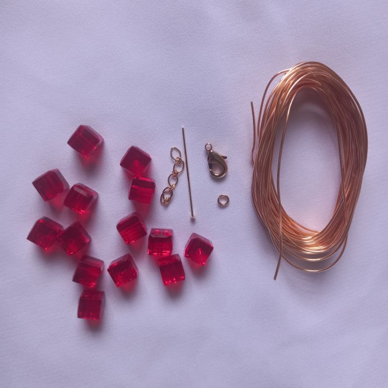 Gelang Austria grade AAA kawat 14K Custom