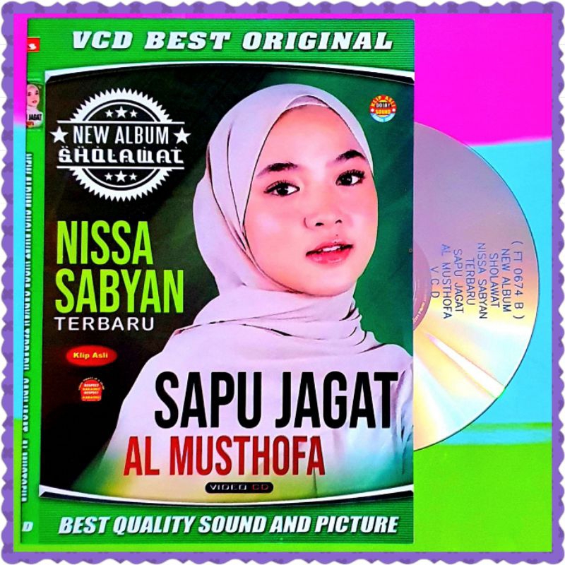 KASET VCD NISA SABYAN TERBARU - KASET VCD LAGU RELIGI NISA SABYAN - KASET VCD LAGU SHOLAWAT NISA SAB