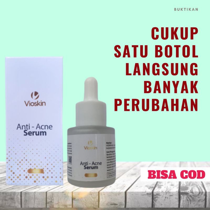 vioskin serum obat penghilang jerawat paling ampuh pria wanita bpom