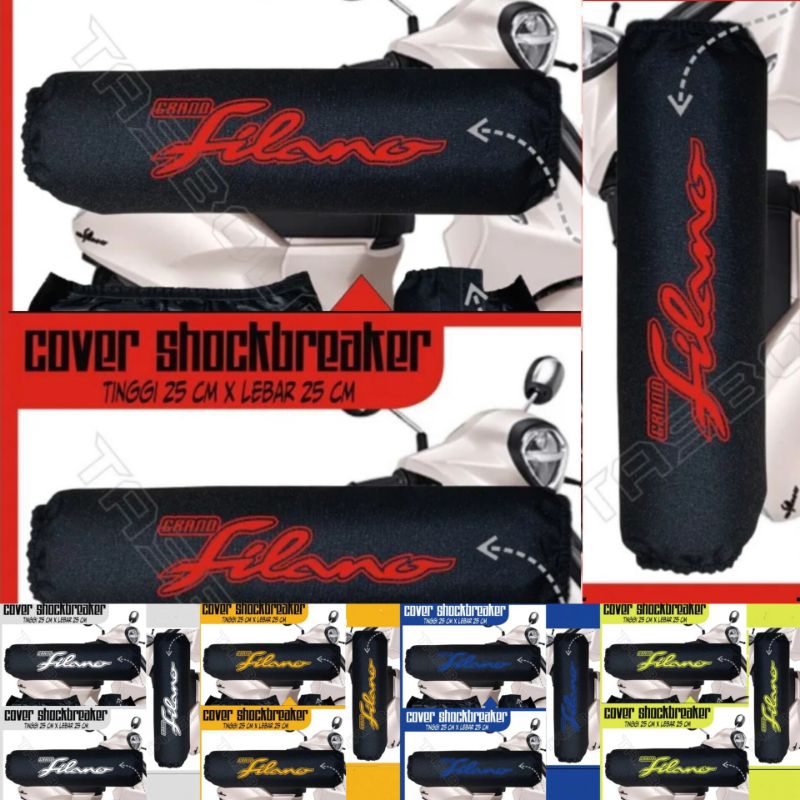 Sarung Pelindung Shok Beker Cover Shock Breaker Yamaha Grand Filano PREMIUM