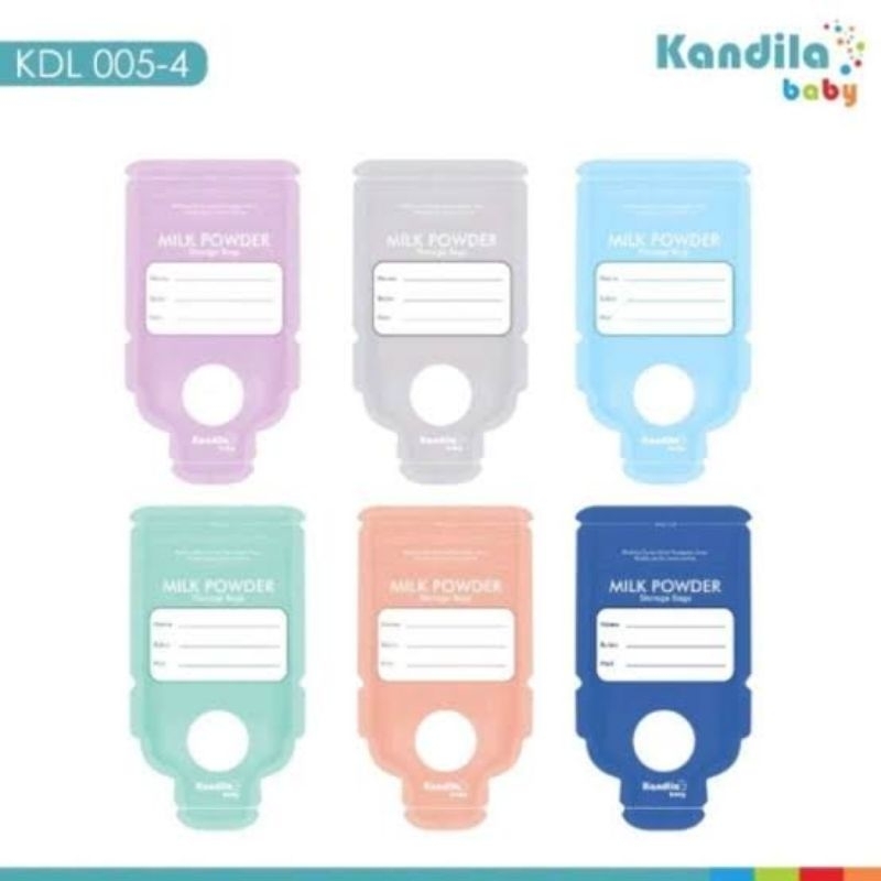 Kandila Baby Milk Storage Bags isi 30pcs KDL005-4 - Kandila Milk Storage Bag - Kantong Sufor - Kantong Simpan Susu Formula Bubuk Bayi