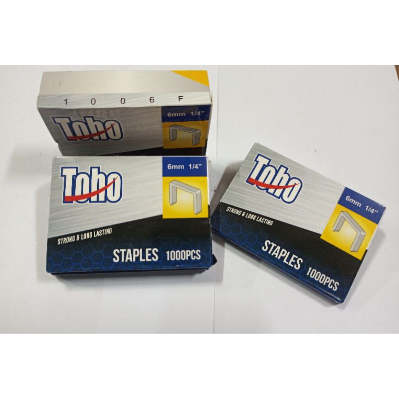 

Isi/Refil staples gun Toho 6mm 1/4,8mm 5/16