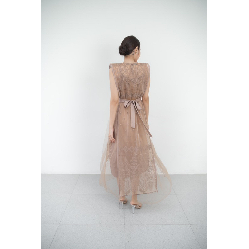 Noura Dress by NAMÈLIS | Dress Kondangan/ Kaftan/ Baju Lebaran/ Outfit Idul Fitri/ Raya Collection/ Baju Hari Raya