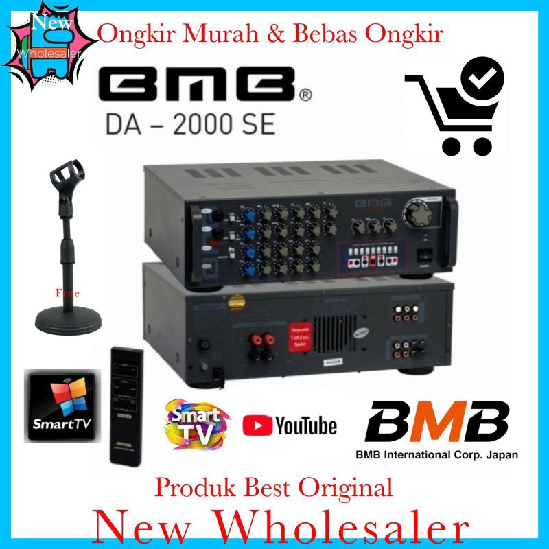 power Amplifier karaoke BmB DA2000Se New Audio Sound DA 2000 Se
