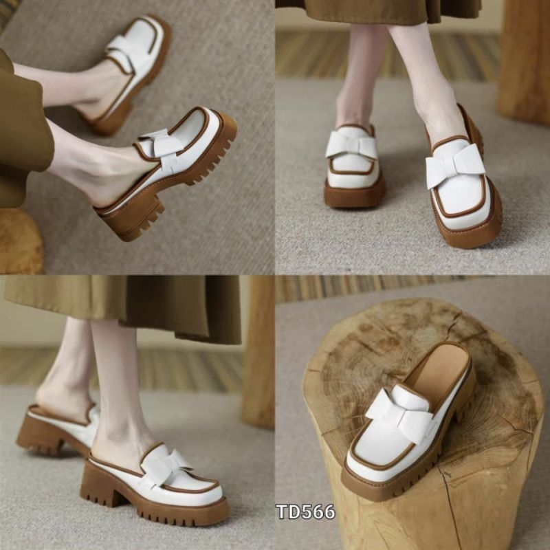 Slop British Bottom Muller Shoes Import TD566