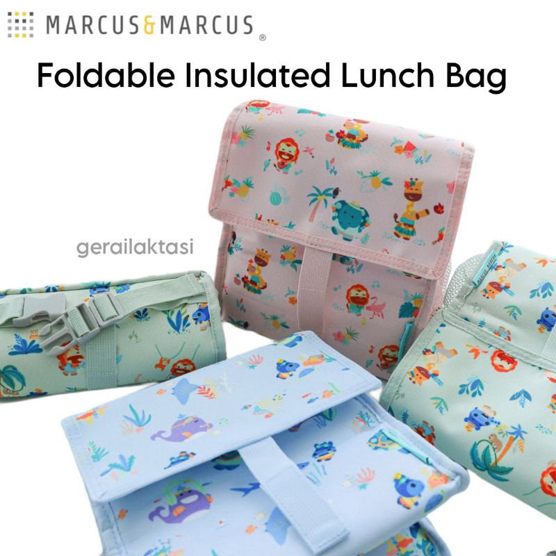 Marcus &amp; Marcus Foldable Insulated Lunch Bag