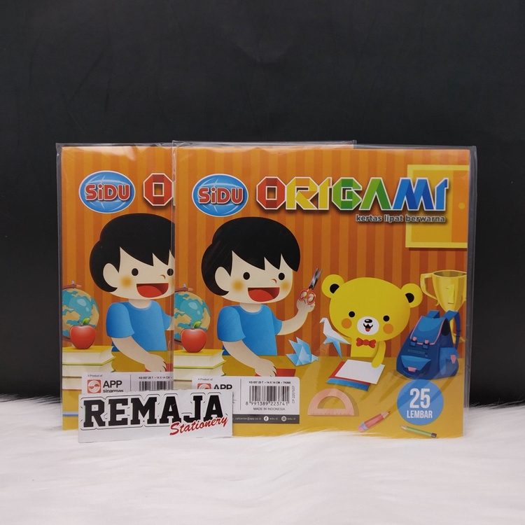 

Origami / Kertas Lipat SiDU 14 x 14 cm isi 25lbr
