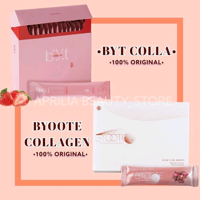 BYT COLLA 1 BOX 16 SACHET TRIPEPTIDE COLLAGEN GLUTATHIONE BPOM ORI