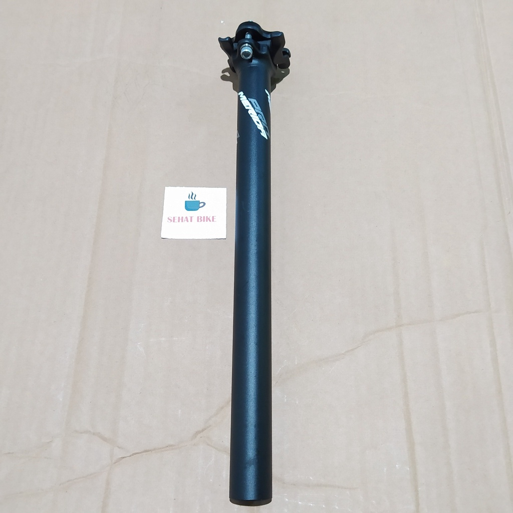 Seatpost MERIDA PRO 27.2 350mm Alloy Black White Grey Original Seatpost Sepeda MTB